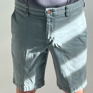 Tommy Bahama Green Flat Front Shorts Classic Fit